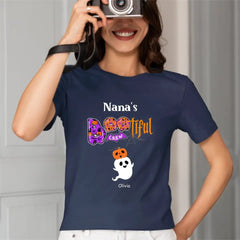 Halloween Revelry - Personalized T - Shirt - A Halloween Gift for Partner - OLESA