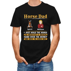 Horse Dad - Personalized T-shirt - OLESA