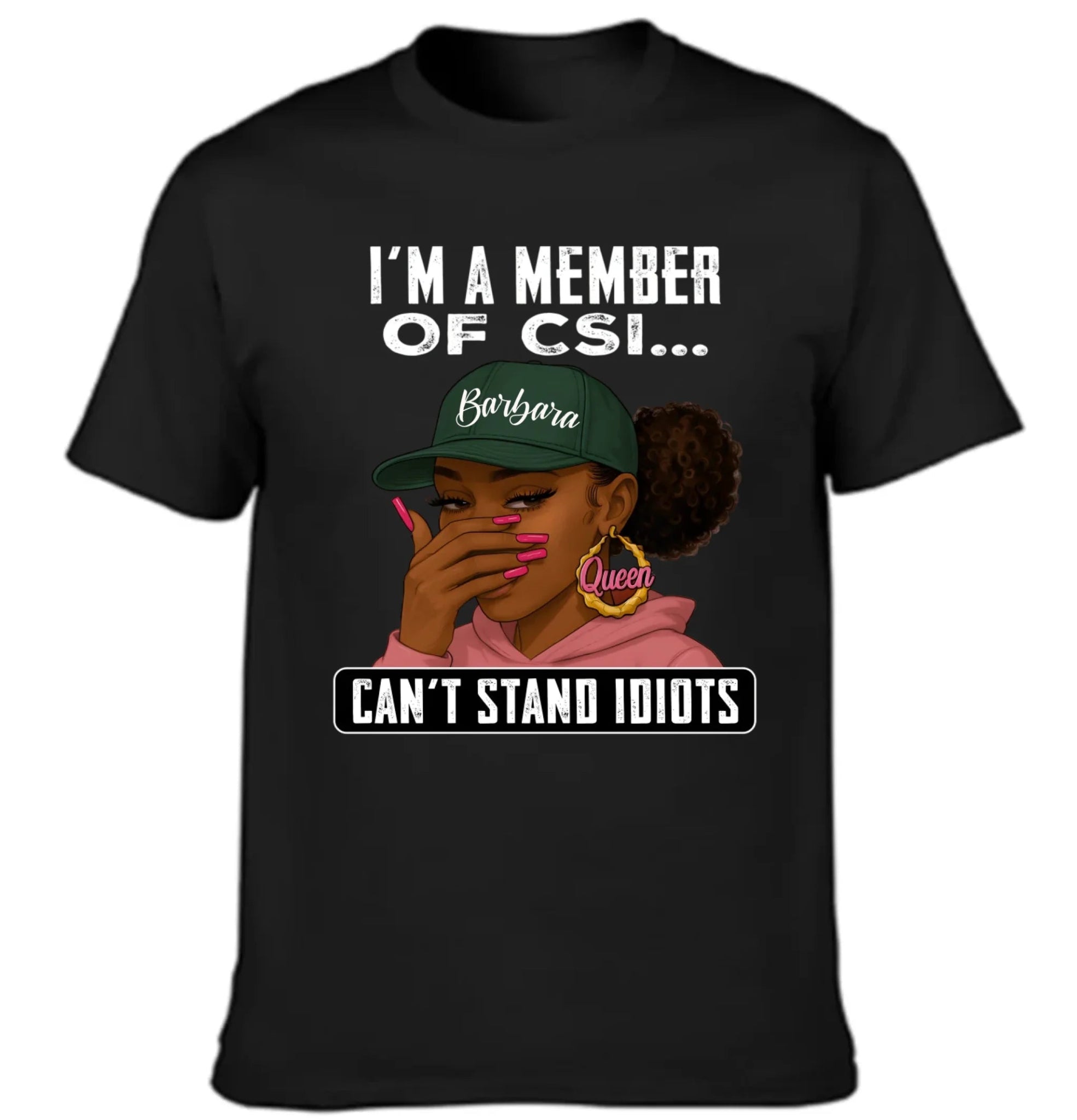 I Am A Member Of CSI - Personalized 2D Unisex T-shirt - OLESA