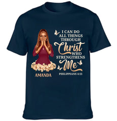 I Can Do All Things Through Christ Who Strengthens Me - Personalized Clothes - OLESA