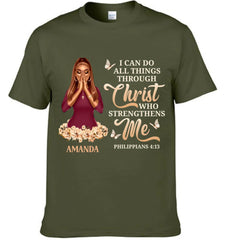 I Can Do All Things Through Christ Who Strengthens Me - Personalized Clothes - OLESA