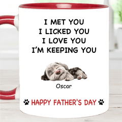 I Licked And Love You - Personalized Mug - OLESA