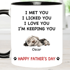 I Licked And Love You - Personalized Mug - OLESA