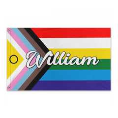 Intersex Inclusive Progress Pride Rainbow Flag - OLESA
