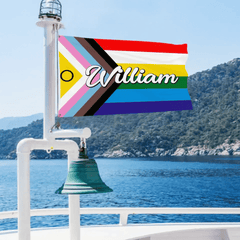 Intersex Inclusive Progress Pride Rainbow Flag - OLESA