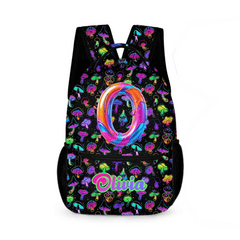 Iridescent Mushroom Custom Backpack - The Trendy Gift for Back - to - School Season - OLESA