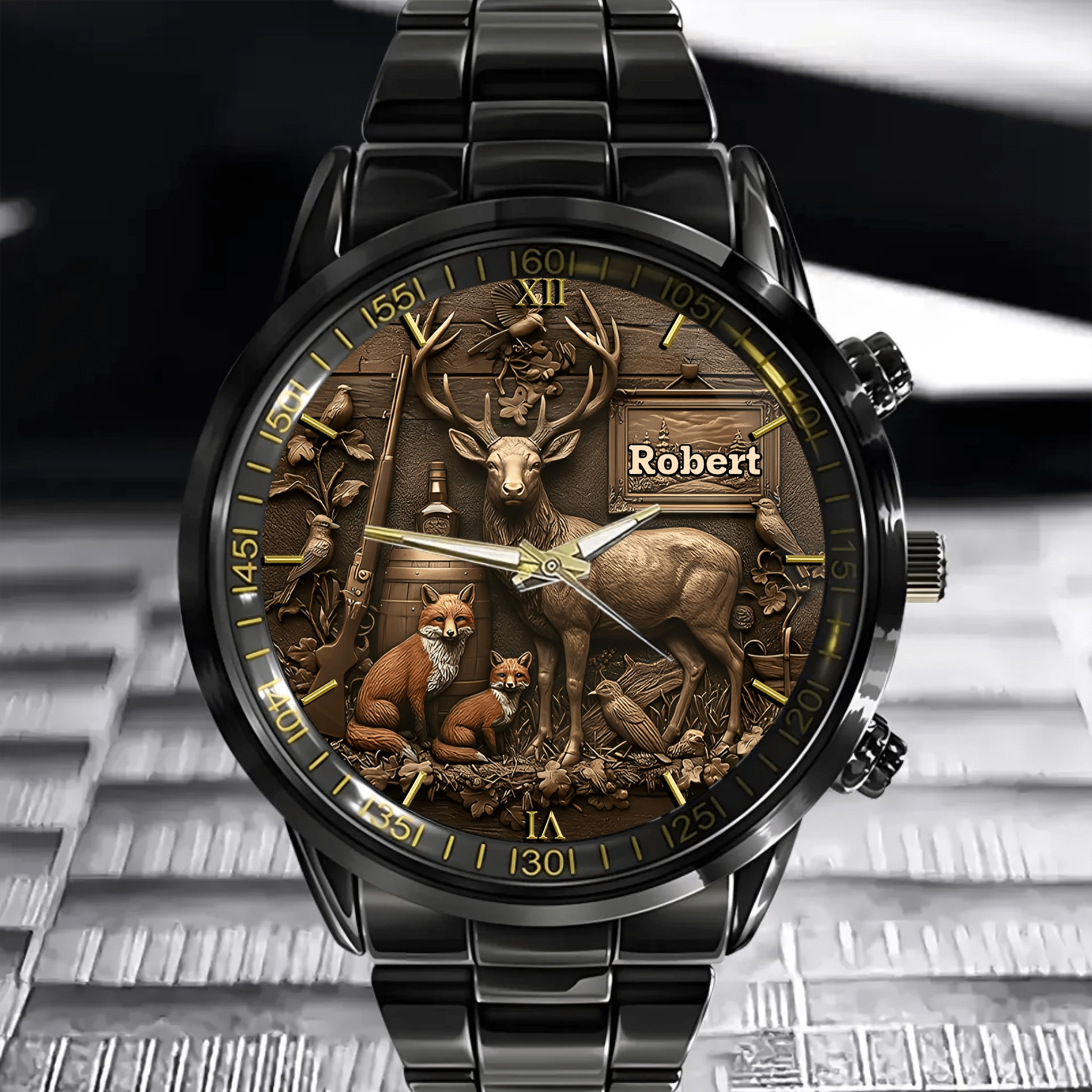 It's Hunting Time - Personalized Hunting Watch - OLESA