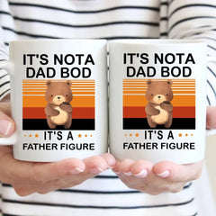 'It's Not a Dad BOD, It's a Father Figure' Dad Mug, Dad Birthday Gifts - OLESA