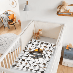 Jurassic Dinosaur Name Customized Blanket - Gift for Boys - OLESA