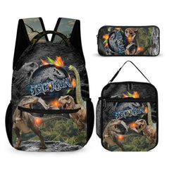 Jurassic Era Personalized Name Customized Kids Backpacks - School Season Gifts for Kids - OLESA