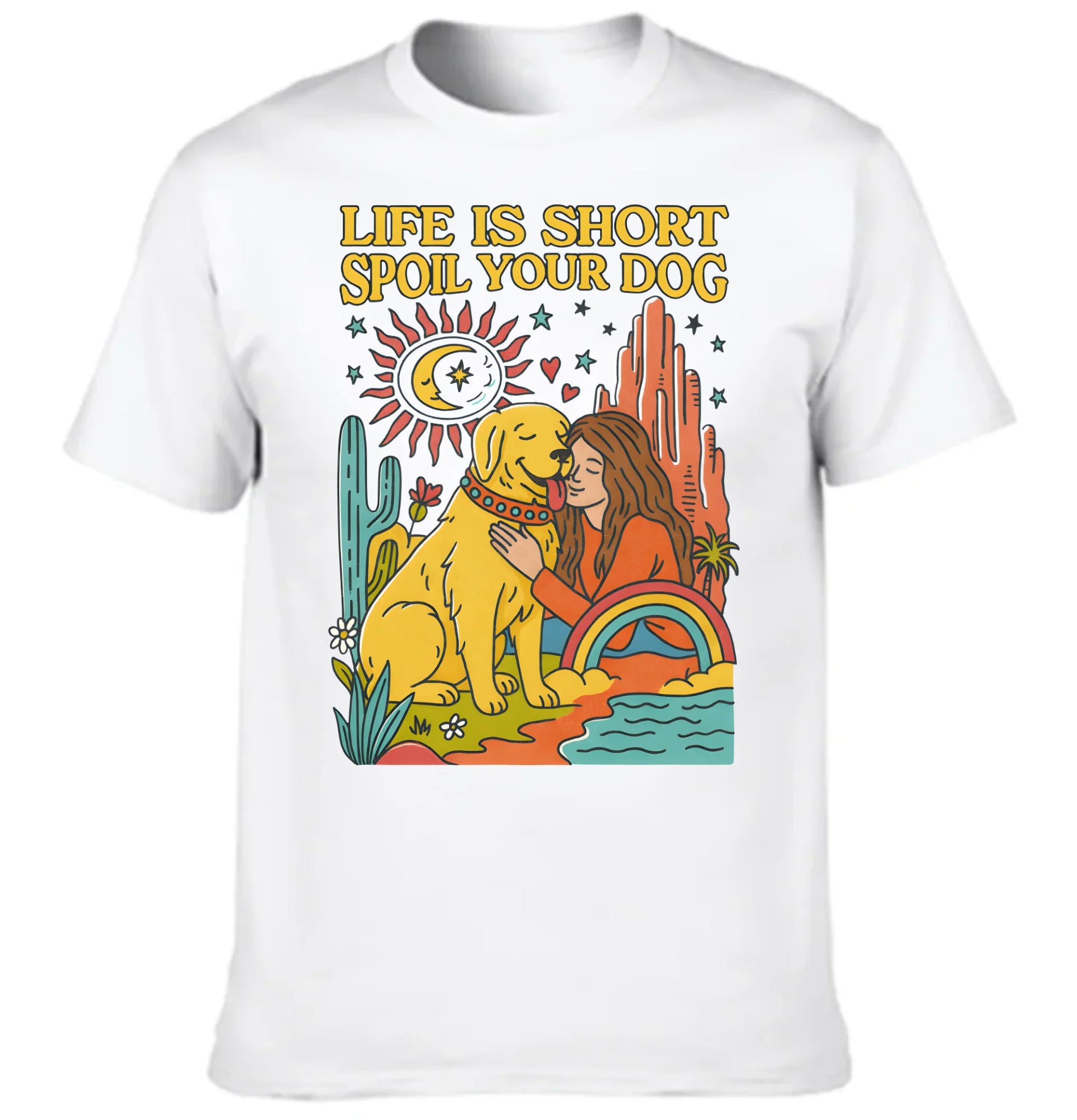 Life Is Short Spoil Your Dog - Personalized Name Clothes - OLESA