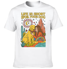 Life Is Short Spoil Your Dog - Personalized Name Clothes - OLESA
