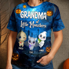 Little Monsters Light Up Halloween - Personalized Character and Name - Halloween Gift - OLESA