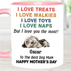 Love You The Most Version - Personalized Custom Coffee Mug - OLESA