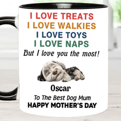 Love You The Most Version - Personalized Custom Coffee Mug - OLESA