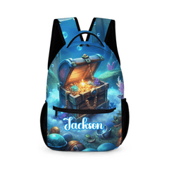 Maritime Adventure Custom Backpack - Personalized Name - Sailor Enthusiast Gift - OLESA