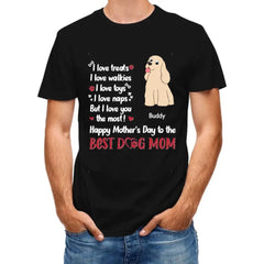 Motherhood Is A Choice You Make Everyday - Dog Personalized Custom Unisex T-shirt - OLESA