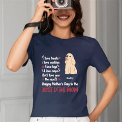 Motherhood Is A Choice You Make Everyday - Dog Personalized Custom Unisex T-shirt - OLESA