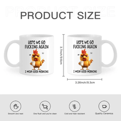 Mugs That Can Be Customized With Designs - Personalized Animal Funny Mug - A Gift For Friends,Coworkers - OLESA
