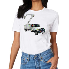 Multiple Colors Of Custom Apparel For Trucks - T-shirts With Personalized Name And Different Color Trucker Patterns - A Gift For Yourself,Friend - OLESA