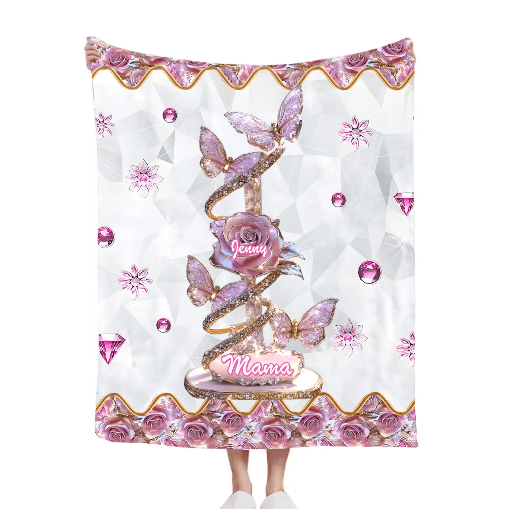 My Garden Gift For Mom, Grandma,... - Personalized Mother Blanket - OLESA
