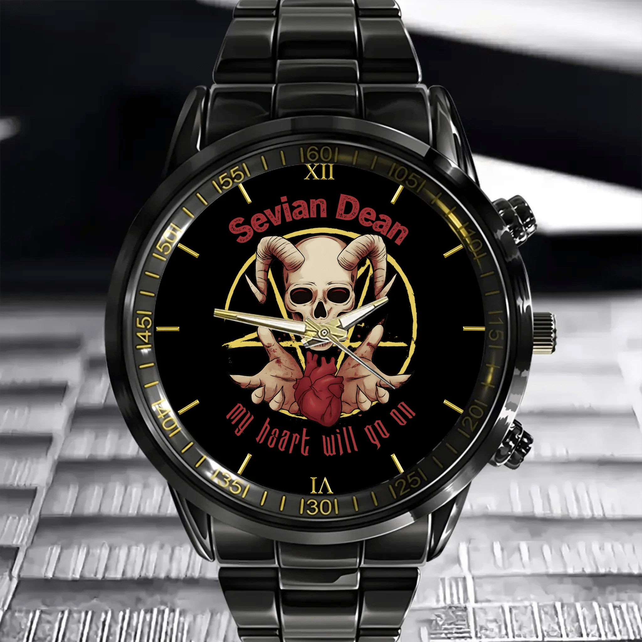 My Heart Will Go On - Personalized Name Watch - Attitude - displaying Watch - OLESA