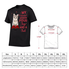 My Valentine Has Four Legs And A Tail - Personalized T-Shirt For Pet Lovers - OLESA