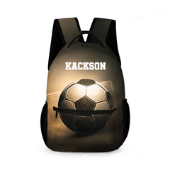 Name Custom Football Glow - in - the - Dark 3D Printed School Backpack - Opening Season Gift for Kids Who Love Football - OLESA