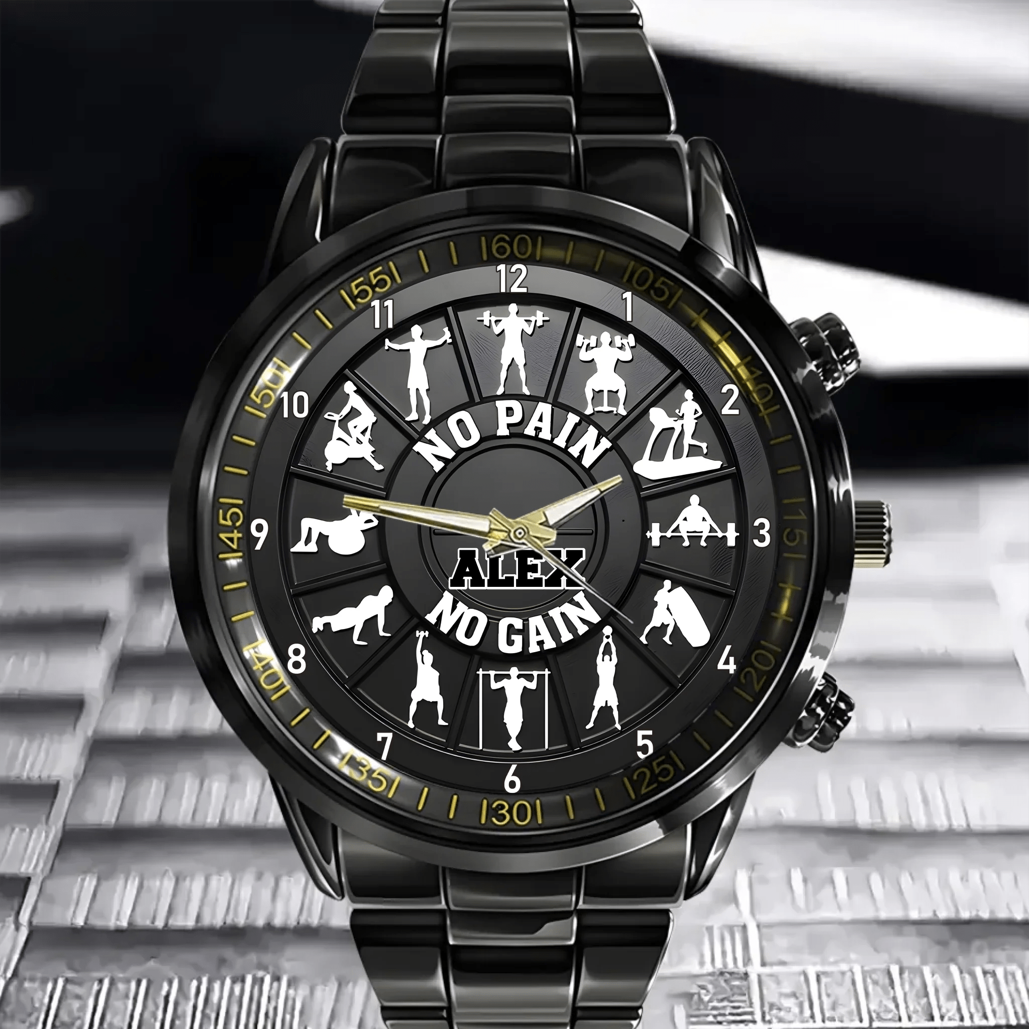 No Pain No Gain - Personalized Fitness Watch - OLESA