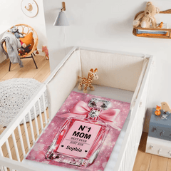 No1 Mom Ever - Personalized Mother Blanket，Mother's Day gift - OLESA