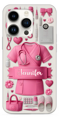 Nursing Is A Work Of Heart - Personalized Nurse Full Print Phone Cases - OLESA