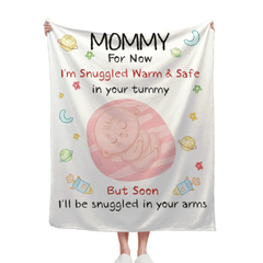 Personalized Baby Blessing Blanket - Custom Keepsake Gift for Newborns & Families - OLESA
