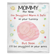 Personalized Baby Blessing Blanket - Custom Keepsake Gift for Newborns & Families - OLESA