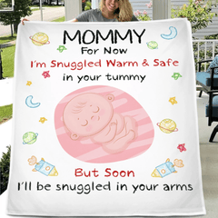 Personalized Baby Blessing Blanket - Custom Keepsake Gift for Newborns & Families - OLESA