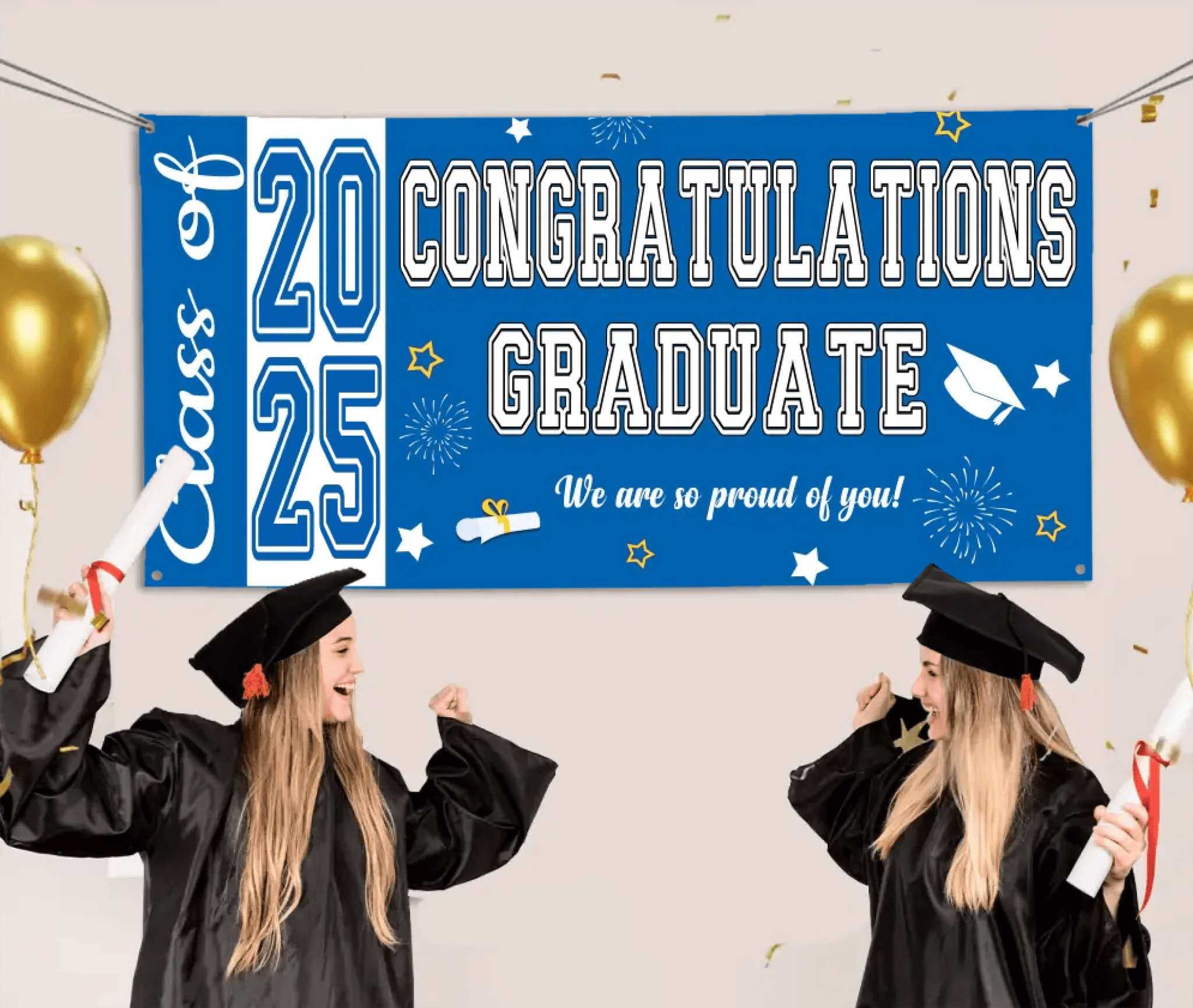 Personalized Banner Class of 2025 - Congratulations Graduate - OLESA