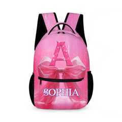 Personalized Colorful Butterfly Name Custom Backpack - A Unique Gift For Girls In The School Season - OLESA