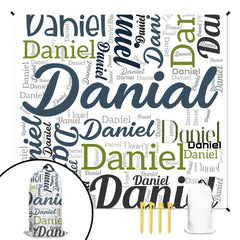 Personalized Custom Beach Mat with Name - OLESA