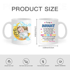 Personalized Custom First Mother's Day Elephant Photo Mug - OLESA