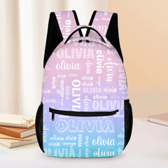 Personalized Custom Name Backpack - The Perfect Gift for Your Child's School Season - OLESA
