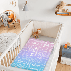 Personalized Custom Name Blanket - Gifts For Family - OLESA