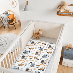 Personalized Name Baby Blanket, Customized Boy Car Blanket, Baby Gift - OLESA