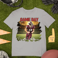 Personalized Photo Customized Name Customized Custom Team Name - Football Game Day Personalized T-Shirts - Gifts for Football Fans - OLESA