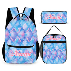 Personalized Square Children's Backpack — Personalized Name Backpack — Back - to - School Gift - OLESA