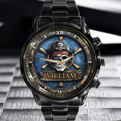 Pirate Captain - Personalized Name Watch - OLESA