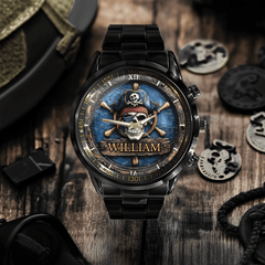 Pirate Captain - Personalized Name Watch - OLESA