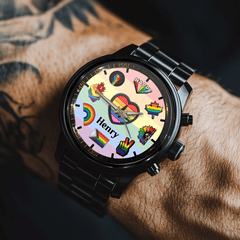 Pride Rainbow - Personalized Watch - OLESA