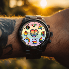 Pride Rainbow - Personalized Watch - OLESA
