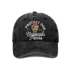 Protect Our National Parks Customized Cap - Personalized Baseball Cap - OLESA