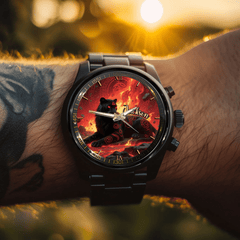 Runes and Animals Watch - Personalized Name - OLESA