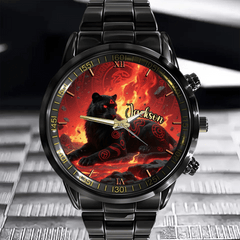 Runes and Animals Watch - Personalized Name - OLESA